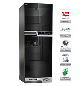 Walton 282 Litter Refrigerator | WFE-2H2-GDEN-DD (Inverter) | Official Walton Fridge