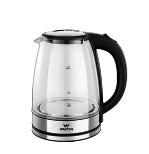 Walton 1.8 Ltr. Glass Series Electric Kettle | WK-LUMINOUS PRO 1.8 | Official Walton Kettle