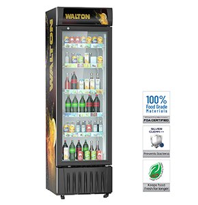 Walton 260 Ltr Beverage Cooler | WBA-2F0-GCXB-XX | Official Walton Fridge